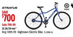Canadian Tire Stratus Hightown Electric Bike offer