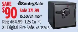 Canadian Tire Sentrysafe XL Digital Fire Safe offer