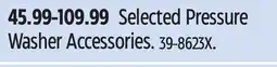 Canadian Tire Briggs Selected Pressure Washer Accessories offer
