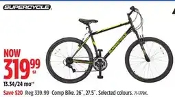 Canadian Tire Supercycle Comp Bike. 26˝, 27.5˝. Selected colours offer