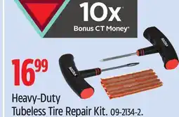 Canadian Tire Victor Heavy-Duty Tubeless Tire Repair Kit offer