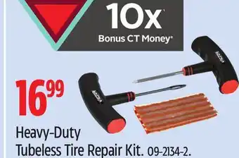 Canadian Tire Victor Heavy-Duty Tubeless Tire Repair Kit offer