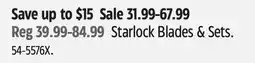 Canadian Tire Starlock Blades & Sets offer