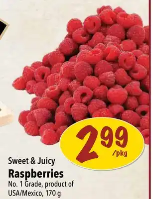 Farm Boy Sweet & Juicy Raspberries offer