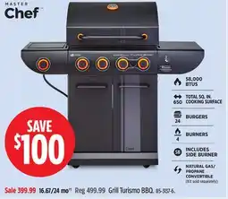 Canadian Tire Worx Grill Turismo BBQ offer