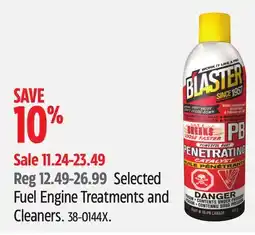 Canadian Tire STP Selected Fuel Engine Treatments and Cleaners offer