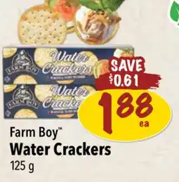 Farm Boy Farm Boy Water Crackers offer