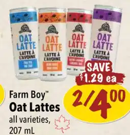 Farm Boy Farm Boy Oat Lattes offer