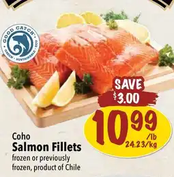 Farm Boy Coho Salmon Fillets offer