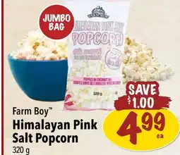 Farm Boy Farm Boy Himalayan Pink Salt Popcorn offer