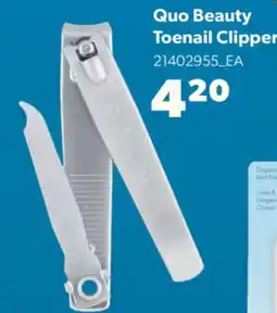 Real Canadian Superstore QUO BEAUTY TOENAIL CLIPPER offer