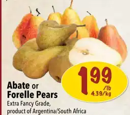 Farm Boy Abate or Forelle Pears offer