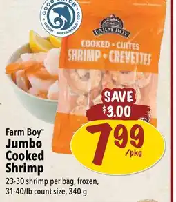 Farm Boy Farm Boy Jumbo Cooked Shrimp offer