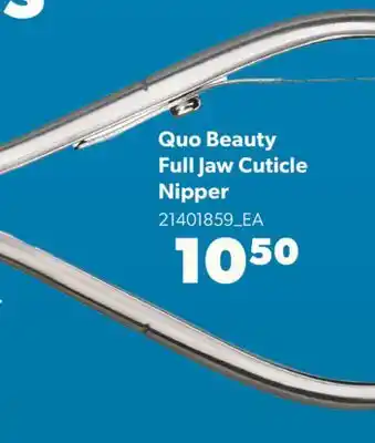 Real Canadian Superstore QUO BEAUTY FULL JAW CUTICLE NIPPER offer