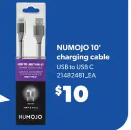 Real Canadian Superstore NUMOJO 10' CHARGING CABLE offer