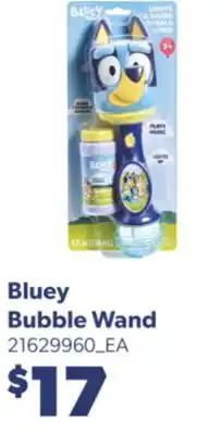 Real Canadian Superstore BLUEY BUBBLE WAND offer
