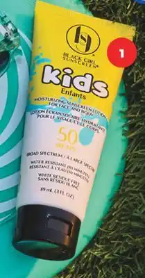 Real Canadian Superstore BLACK GIRL SUNSCREEN KIDS SPF 50, 89 ml offer