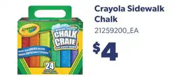 Real Canadian Superstore CRAYOLA SIDEWALK CHALK offer