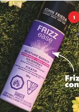 Real Canadian Superstore JOHN FRIEDA FRIZZ EASE HAIRSPRAY 340 G offer