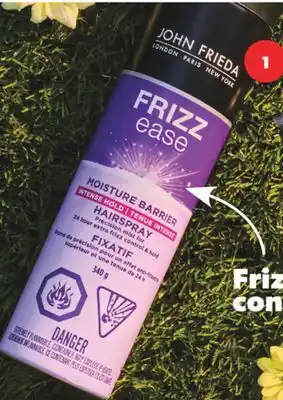 Real Canadian Superstore JOHN FRIEDA FRIZZ EASE HAIRSPRAY 340 G offer