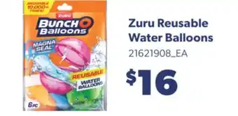 Real Canadian Superstore ZURU REUSABLE WATER BALLOONS offer