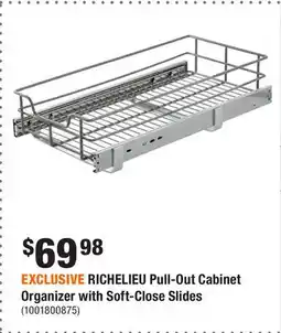 Home Depot EXCLUSIVE RICHELIEU Pull-Out Cabinet Organizer with Soft-Close Slides offer