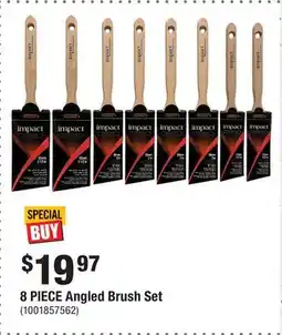 Home Depot 8 PIECE Angled Brush Set offer