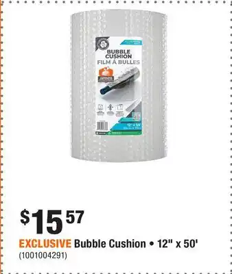 Home Depot EXCLUSIVE Bubble Cushion • 12 x 50' offer
