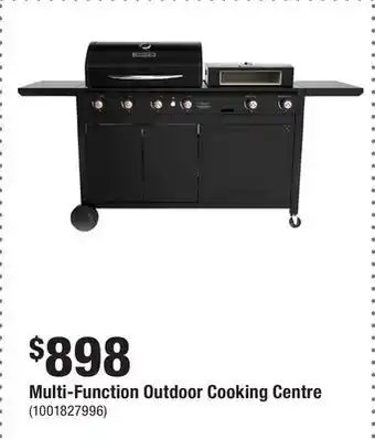 Home Depot Multi-Function Outdoor Cooking Centre offer