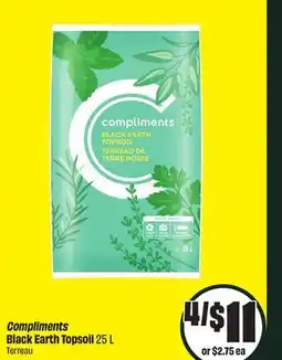 FreshCo Compliments Black Earth Topsoil 25 L offer