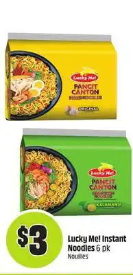 FreshCo Lucky Me! Instant Noodles 6 pk offer