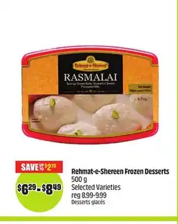 FreshCo Rehmat-e-Shereen Frozen Desserts 500 g Selected Varieties offer
