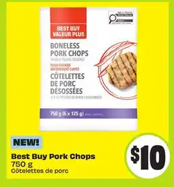 FreshCo Best Buy Pork Chops 750 G offer