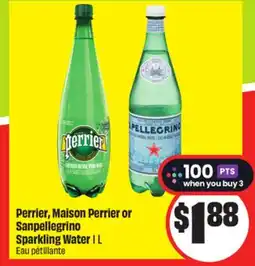 FreshCo Perrier, Maison Perrier or Sanpellegrino Sparkling Water 1 L offer