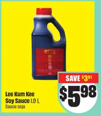 FreshCo Lee Kum Kee Soy Sauce 1.9 L offer