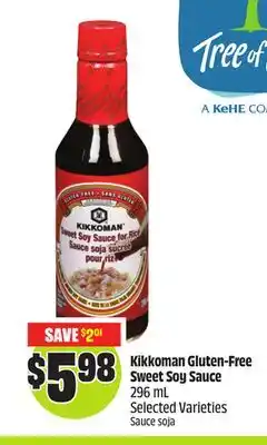FreshCo Kikkoman Gluten-Free Sweet Soy Sauce 296 mL Selected Varieties offer