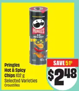 FreshCo Pringles Hot & Spicy Chips 102 g Selected Varieties offer