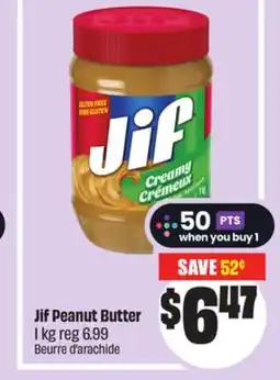 FreshCo Jif Peanut Butter 1 kg offer