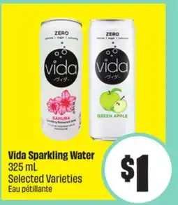FreshCo Vida Sparkling Water 325 mL Selected Varieties offer