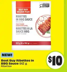 FreshCo Best Buy Ribettes in BBQ Sauce 912 g offer