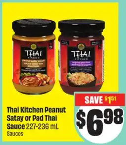 FreshCo Thai Kitchen Peanut Satay or Pad Thai Sauce 227-236 mL offer