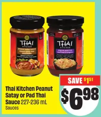 FreshCo Thai Kitchen Peanut Satay or Pad Thai Sauce 227-236 mL offer