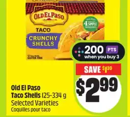FreshCo Old El Paso Taco Shells 125-334 g Selected Varieties offer