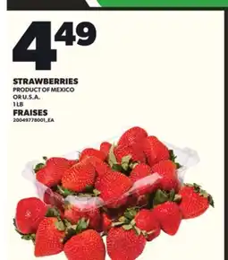 Independent City Market STRAWBERRIES, 1LB offer