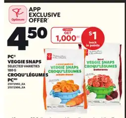 Independent City Market PC VEGGIE SNAPS, 180 G offer