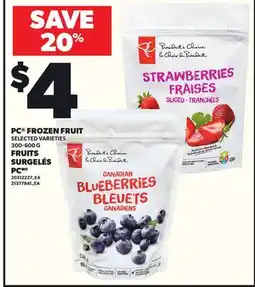 Independent City Market PC FROZEN FRUIT, 300-600G offer