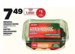 Independent City Market MEDJOOL ORGANIC DATES, 340 G offer