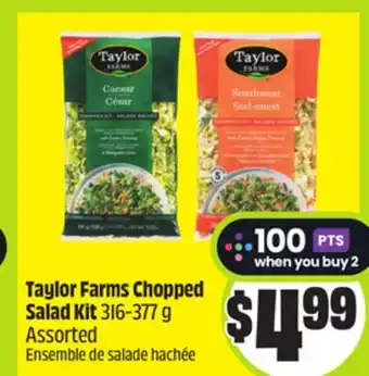 FreshCo Taylor Farms Chopped Salad Kit 316-377 g Assorted offer