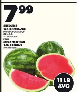 Independent City Market SEEDLESS WATERMELONS, 11 LB AVERAGE offer