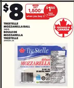 Independent City Market TRESTELLE MOZZARELLA BALL, 340 G offer